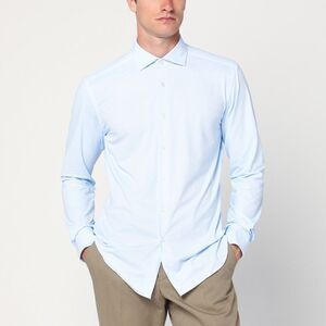 Xacus Men's Light Blue Active Twill Shirt